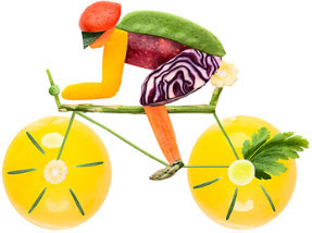 Fruit & veggie bike