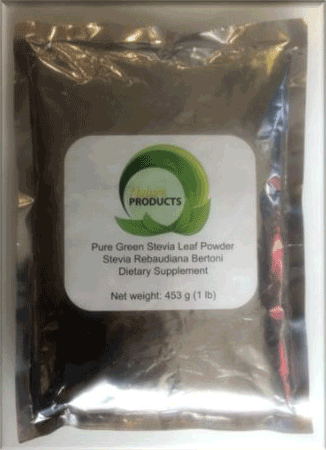 Stevia herb powder